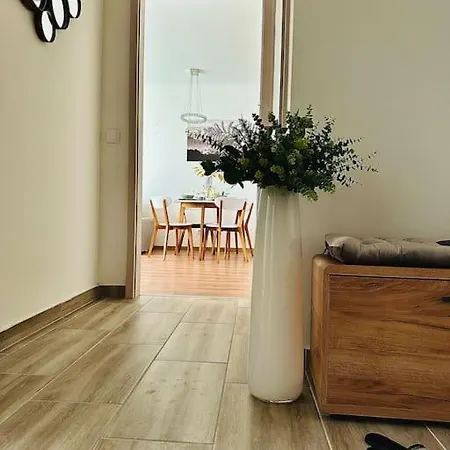 Daire Park West Terrace - Free Garage Parking - 2 Separate Bdr - Ac - Self Check-in Budapeşte